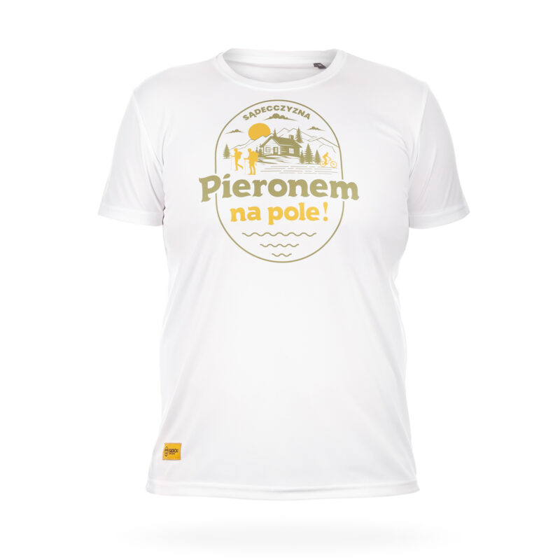 Koszulka Męska sportowa - Pieronem na Pole