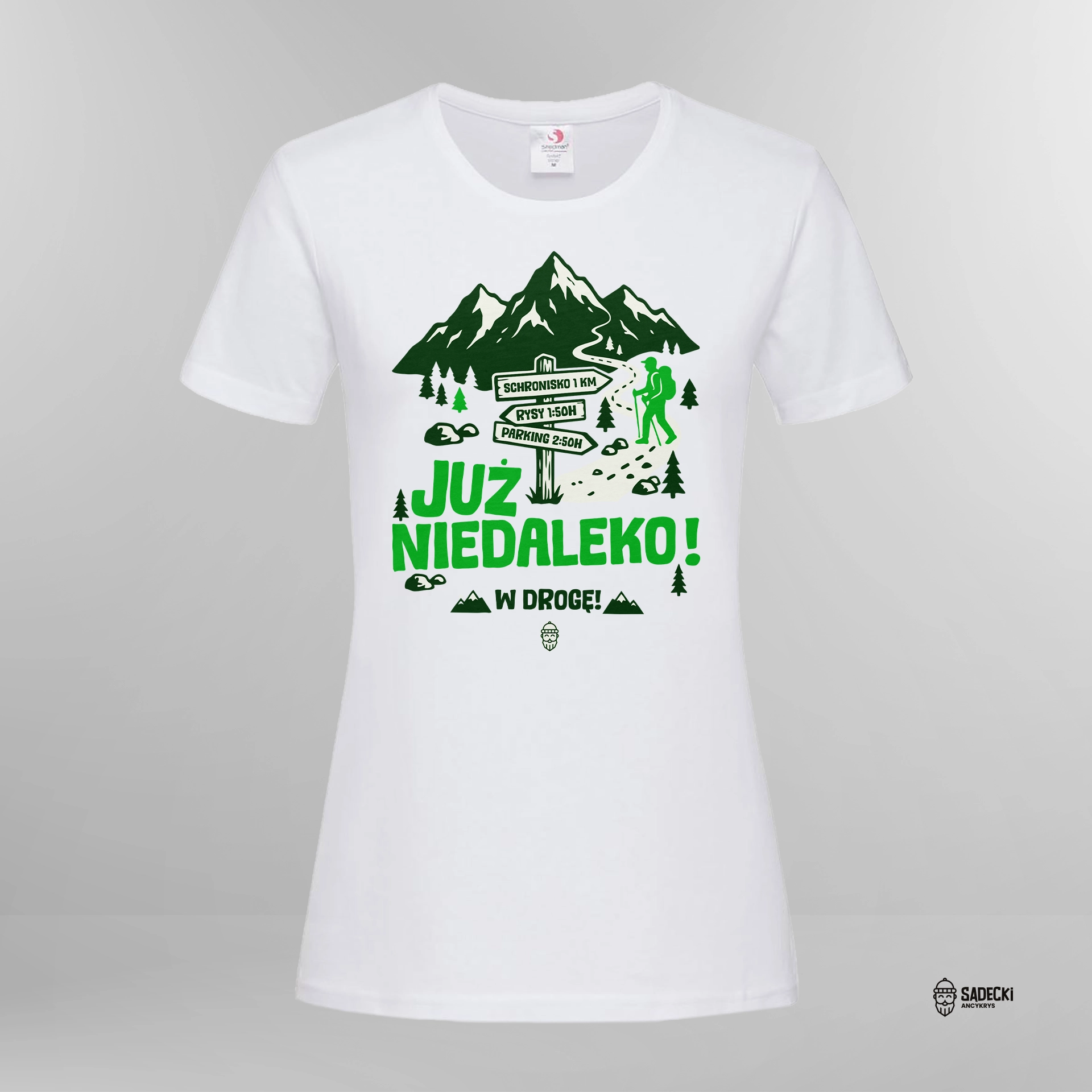 Koszulka damska Już niedaleko! - obrazek 2