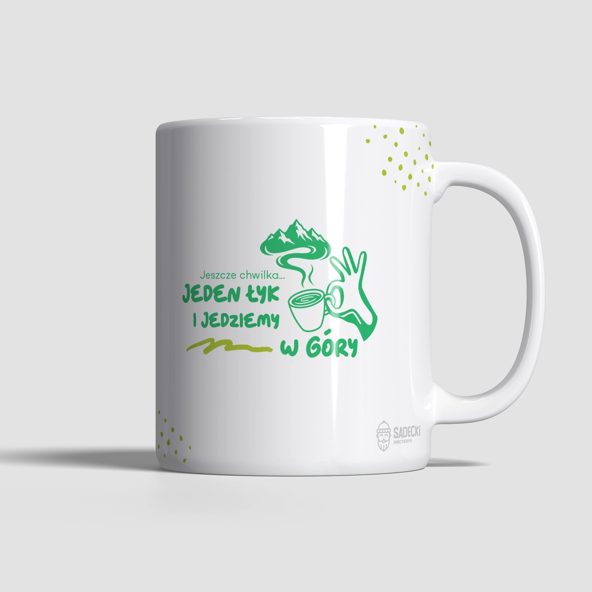 Kubek Jeszcze chwilka... jeden łyk i jedziemy w góry - obrazek 2
