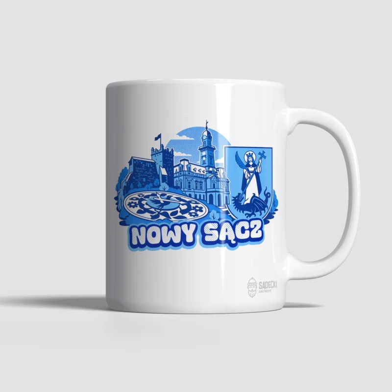 Kubek_Nowy_Sącz_biały Kubek_Nowy_Sącz_biały